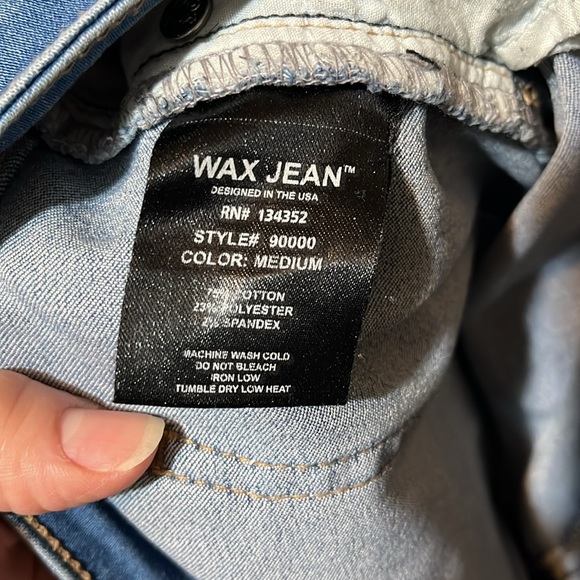 🔥Ladies Wax Jeans Size 13🔥 - Picture 9 of 11
